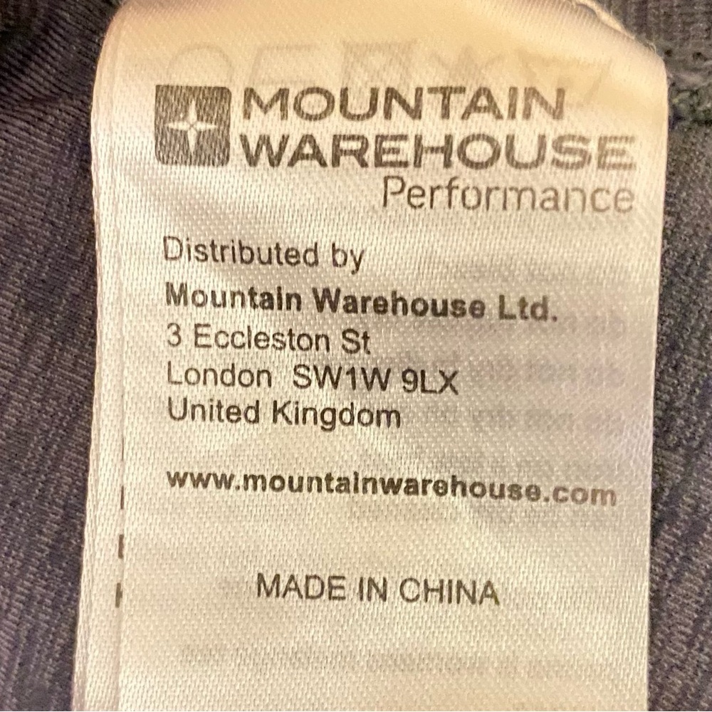 Mountain Warehouse Base Layer Gray Isocool Quick … - image 5